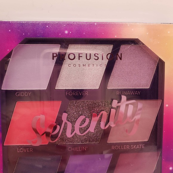 PROFUSION cosmetics "Serenity" 9 shade palette - Picture 3 of 5